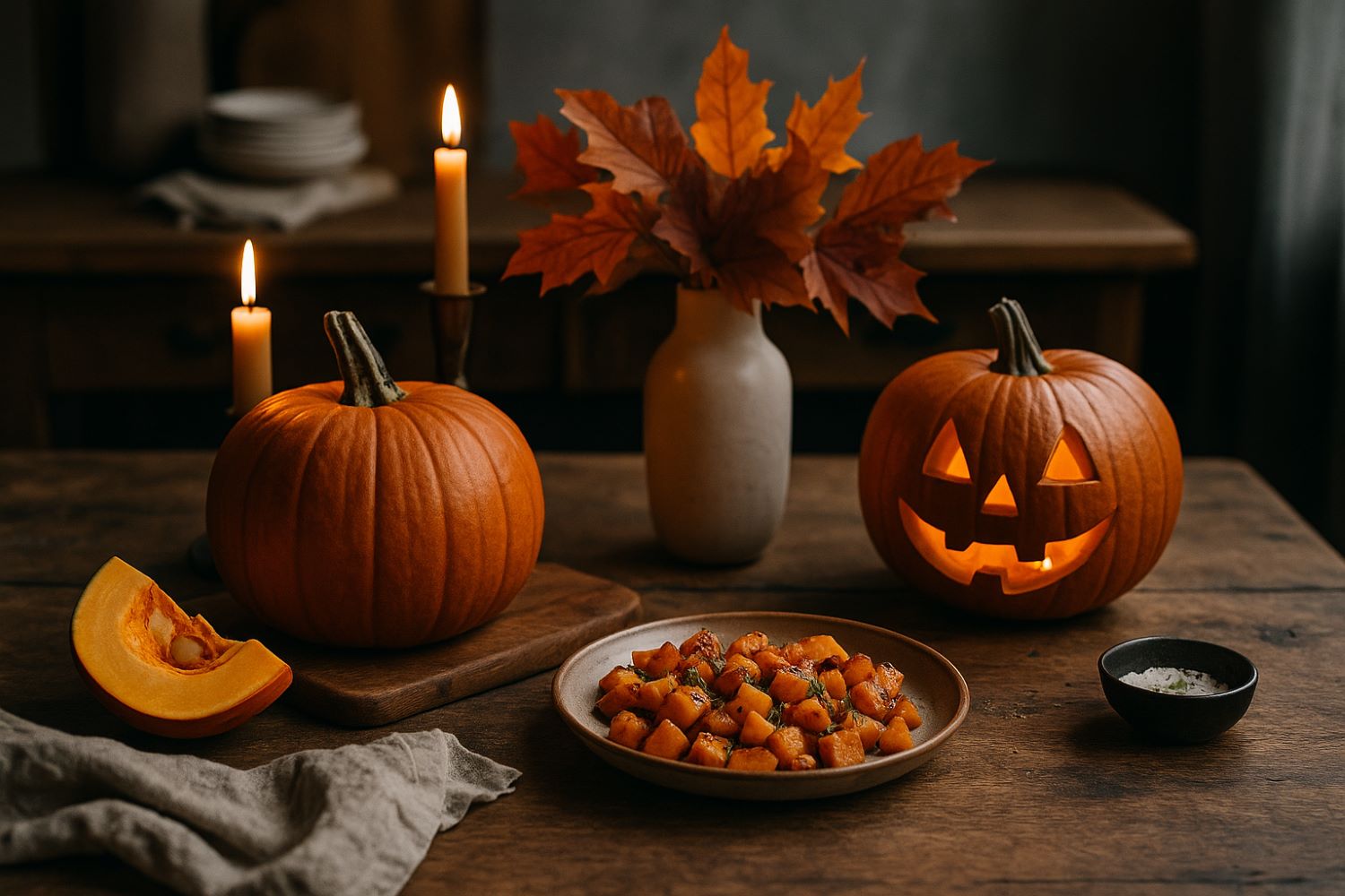 Recept för halloween & höstmys