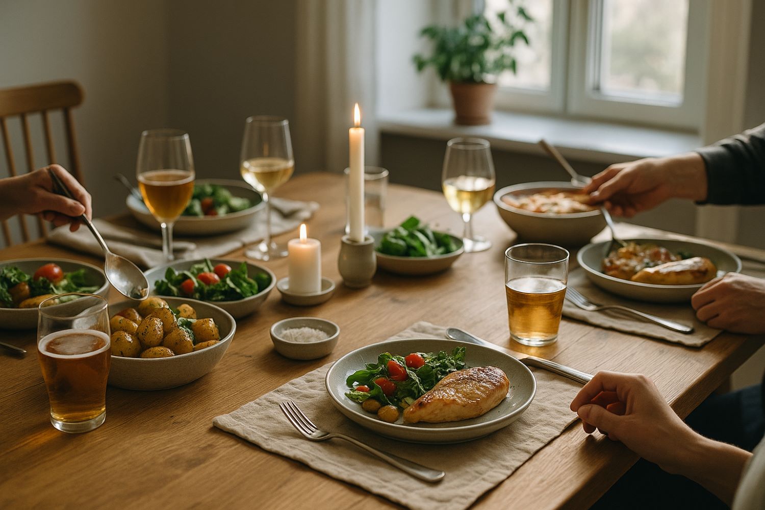 Recept för helgmiddagar med vänner