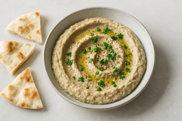 Baba ganoush (aubergineröra)