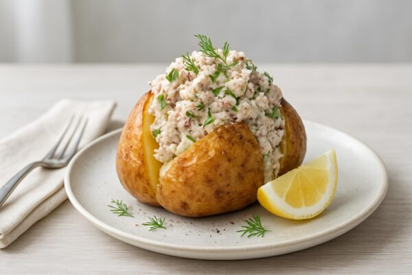 Bakad potatis med röra