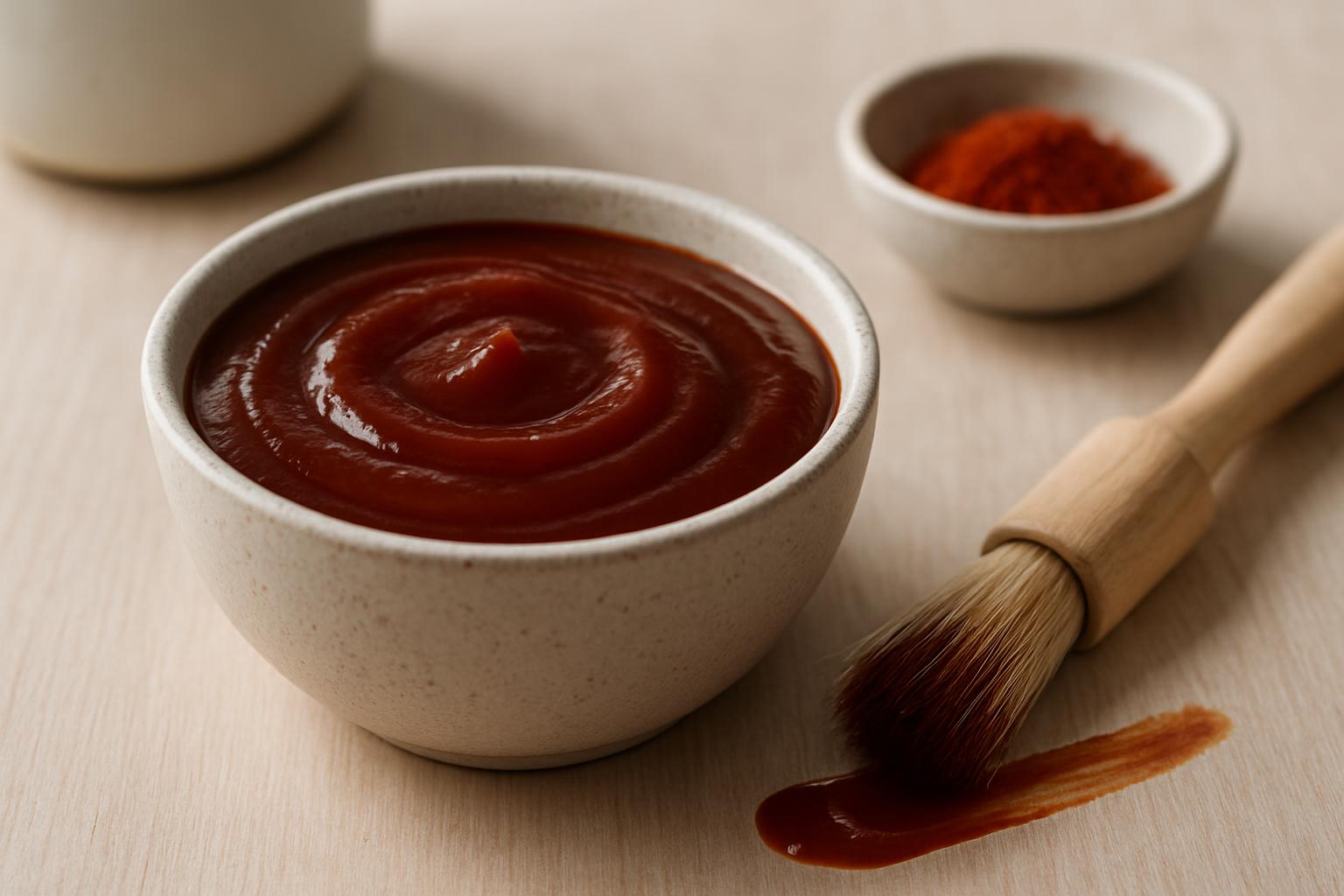 BBQ-sås recept – rökig, söt och syrlig | glaze, marinad, dip ...