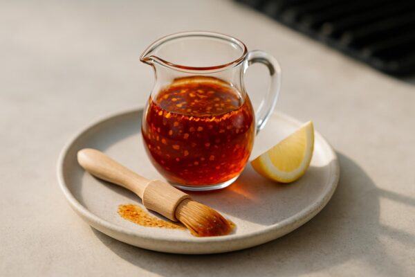 Grillolja med chili och vitlök