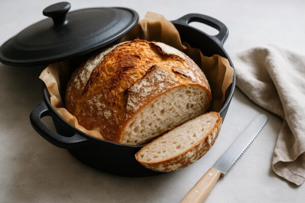 Grytbröd – långjäst bröd i gryta