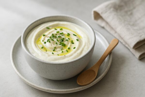 Kall vitlökssås till grillat