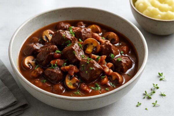 Köttgryta med vin