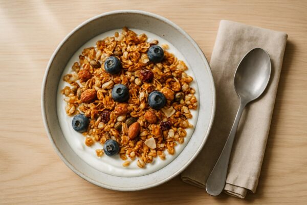 Krispig rostad müsli