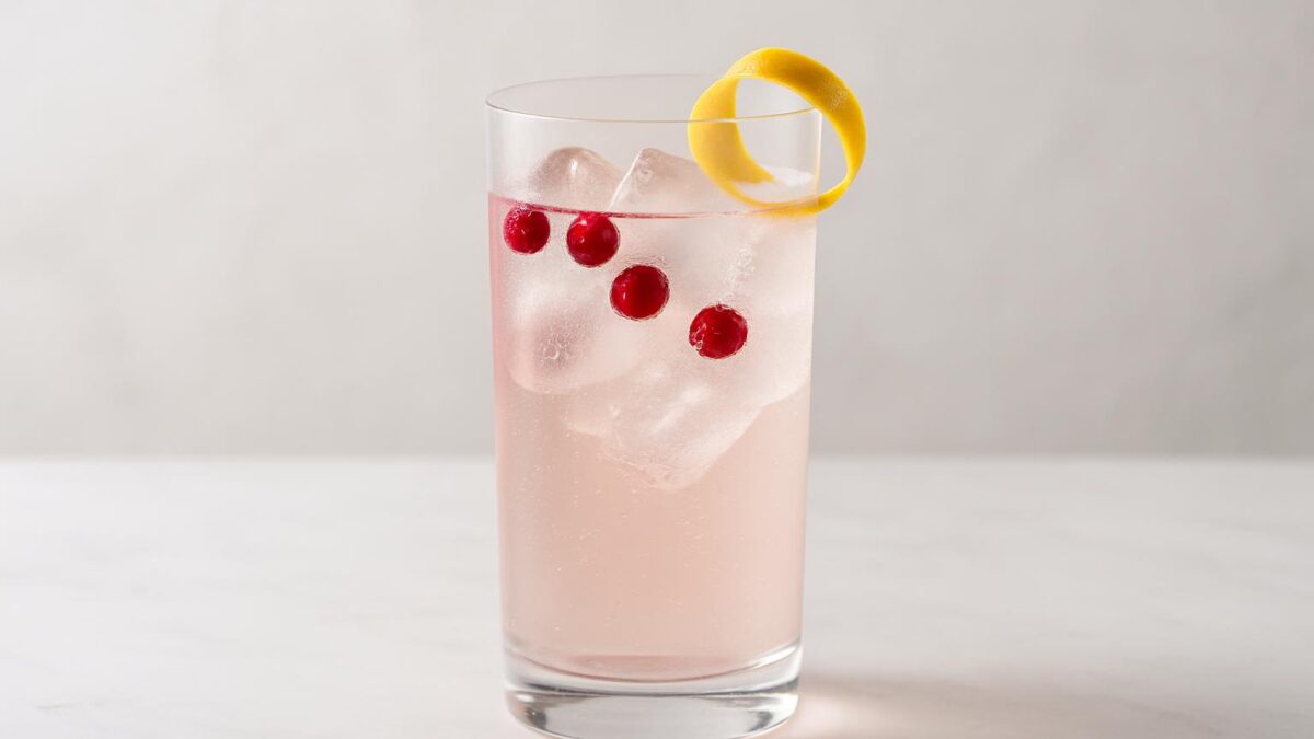 Lingon gin & tonic en frisk sommarupplevelse för alla stunder