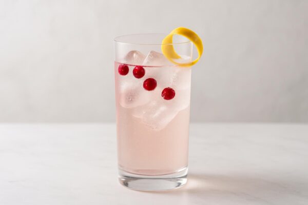 Lingon gin & tonic
