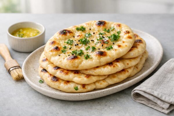 Naanbröd – mjukt och luftigt