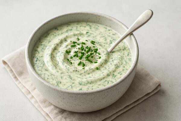 Örtsås med crème fraîche