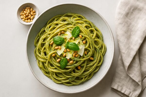 Pasta pesto