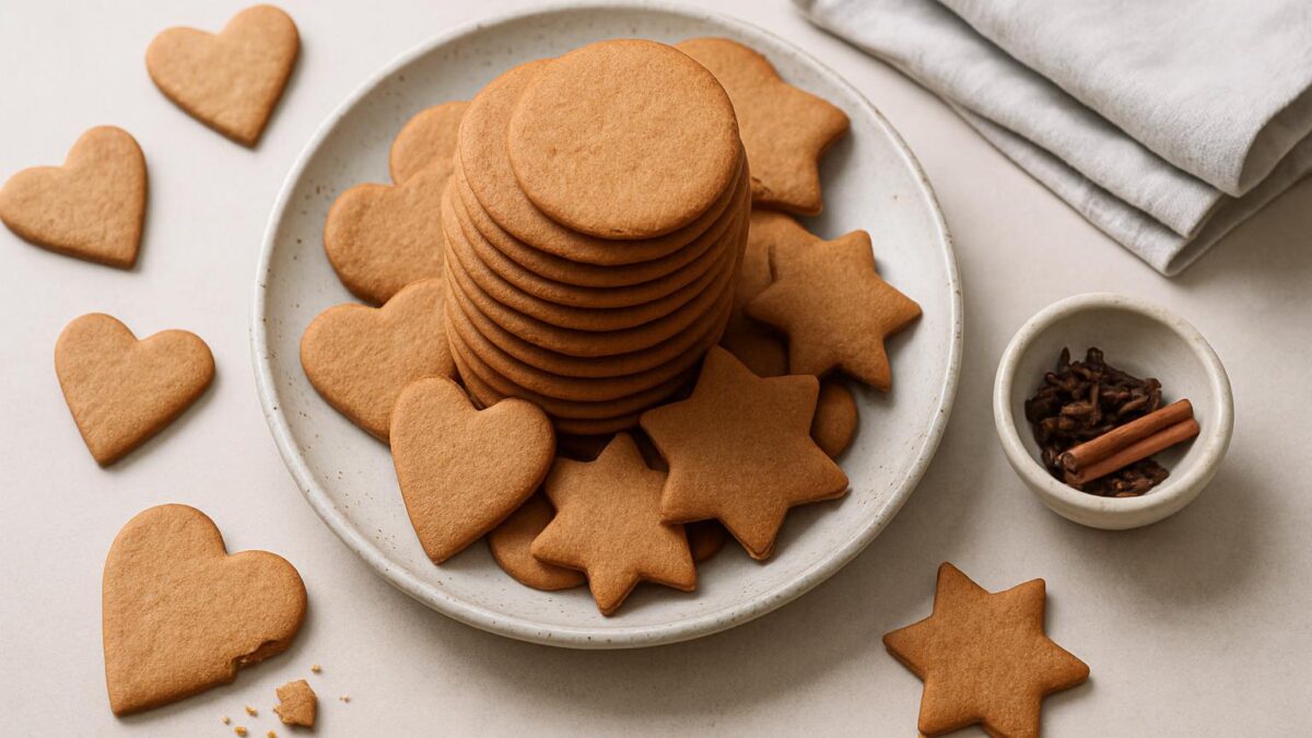 Pepparkakor skapar en mysig stund vid advent och julfika.