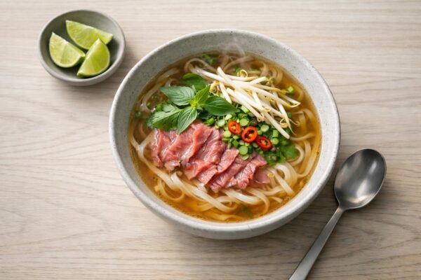 Pho – vietnamesisk nudelsoppa med nötkött