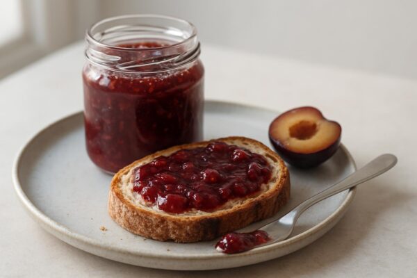 Plommonmarmelad med rom