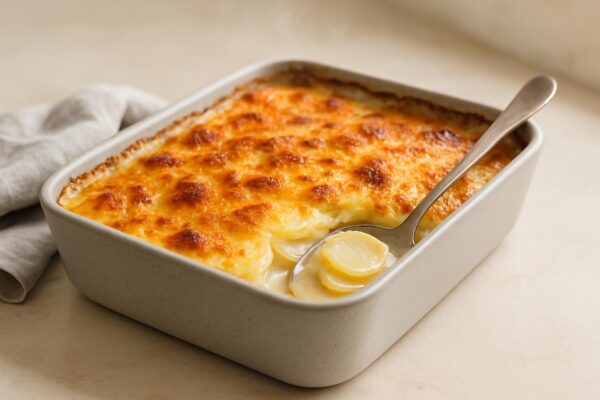 Potatisgratäng med vitlök