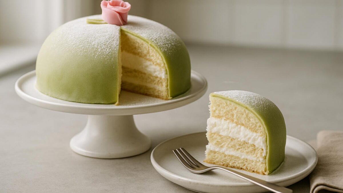 Prinsesstårta – en lyxig fika som skapar mysiga stunder hemma för alla att njuta.