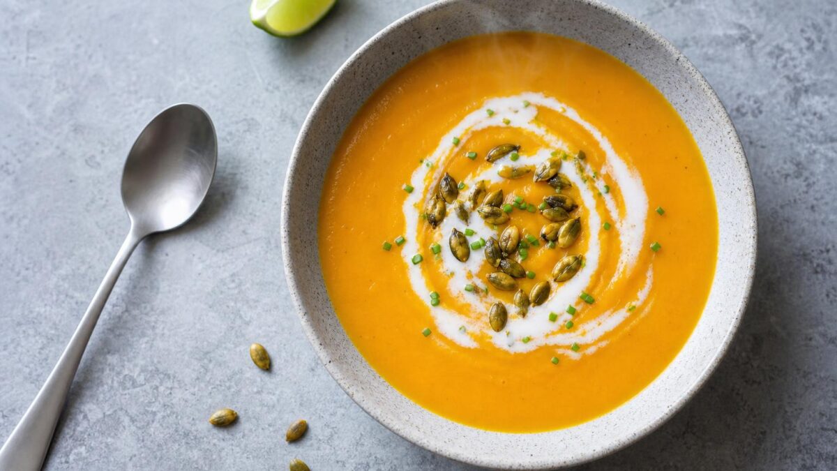 Pumpasoppa den perfekta lunchen för lata sommardagar och mysiga stunder
