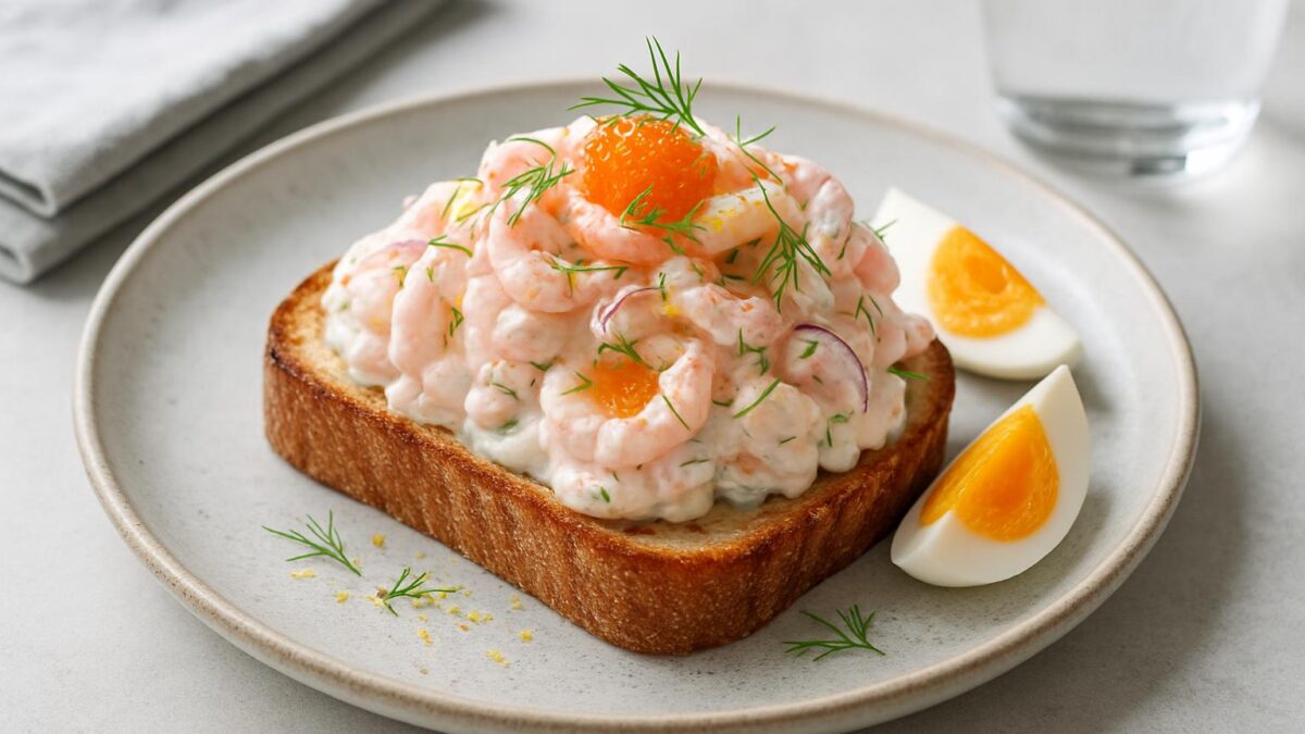 Räksallad – en fräsch sommarlunch som gör varje stund ljus, njutbar och lätt.