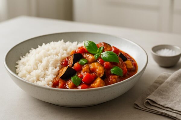 Ratatouille med ris