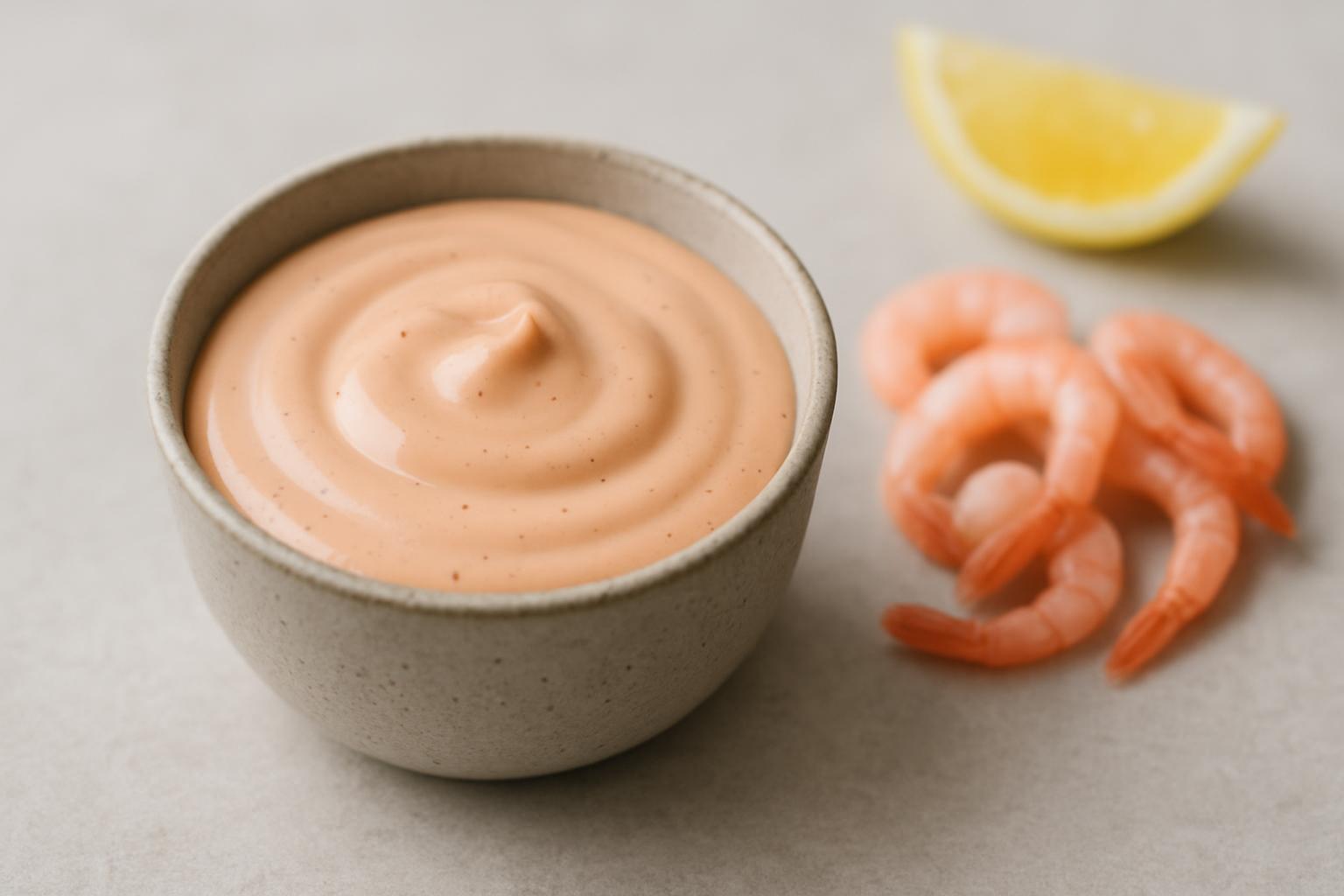 Rhode Island-sås – enkelt, krämigt recept till räkor - Tillmiddag.se