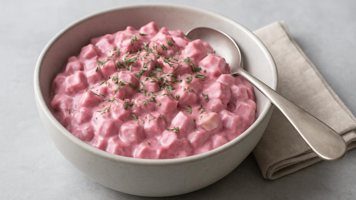 Rödbetssallad den perfekta lunchenför lata dagar och fräsch njutning i sommar