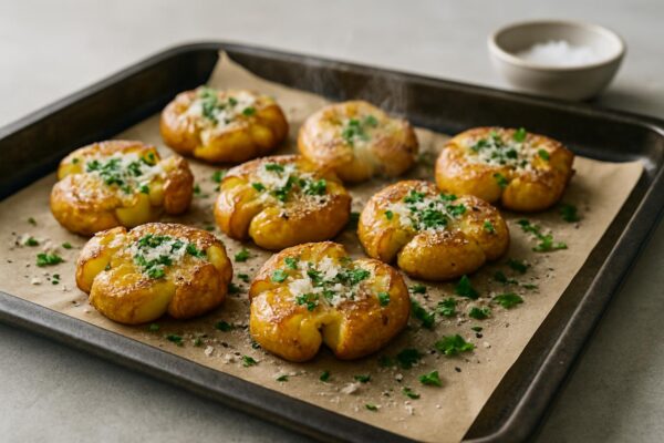 Smash potatoes – krossad ugnspotatis