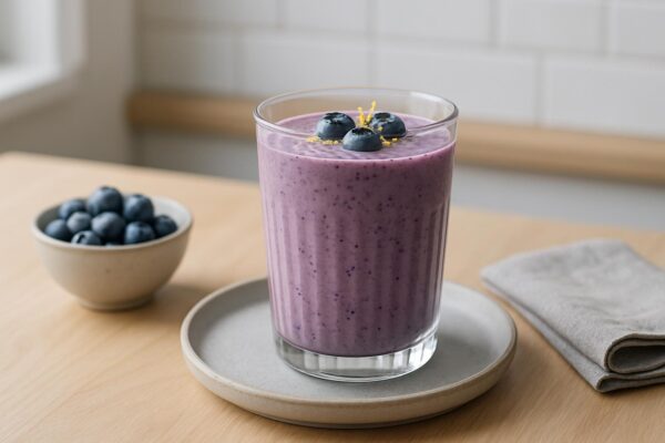 Smoothie med blåbär