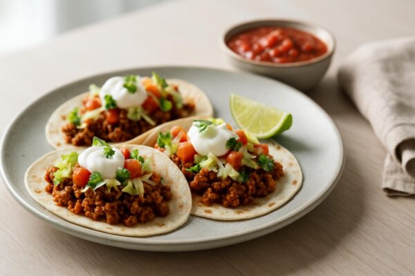 Tacos med köttfärs