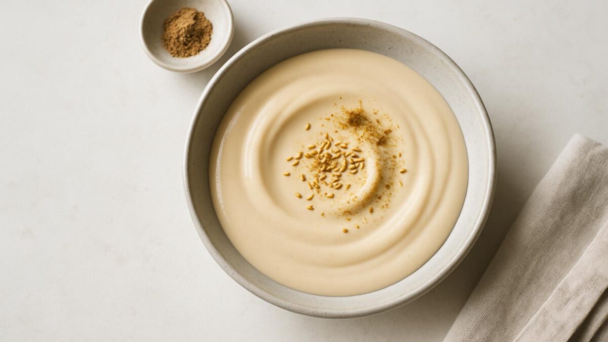 Tahinisås: den perfekta såsen för somriga måltider och dipp.