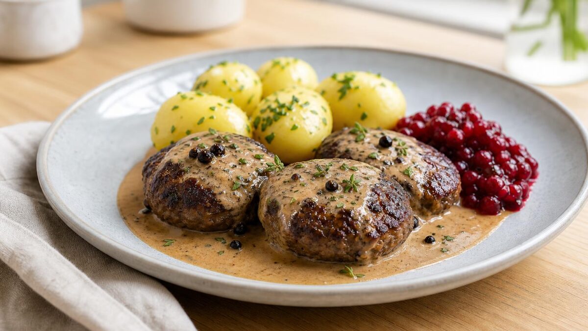 Viltfärsbiffar en mysig middag som värmer kalla kvällar