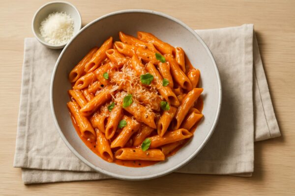 Vodka-pasta (Penne alla vodka)