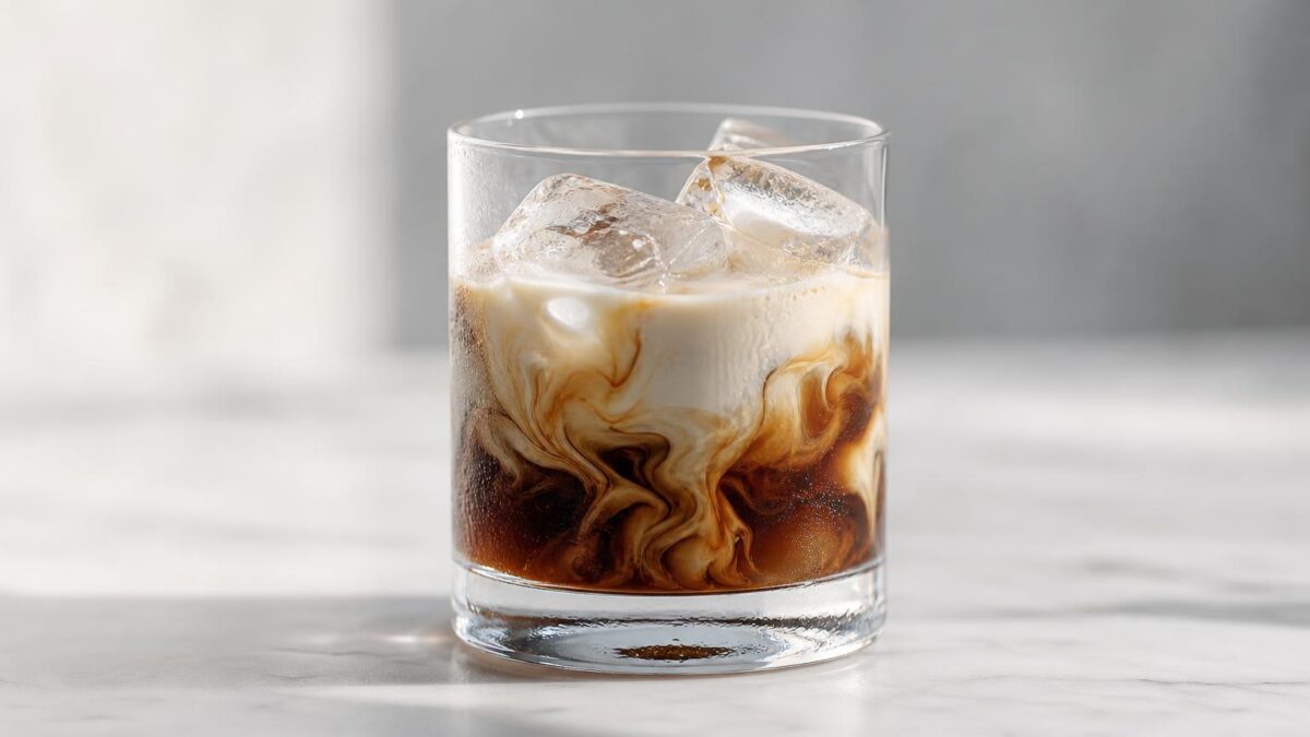 White Russian den perfekta avslutningen på middagen, mjuk och len njutning hemma