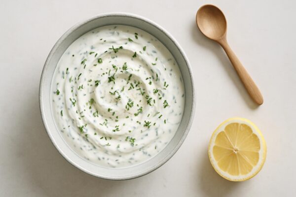 Yoghurtsås med örter