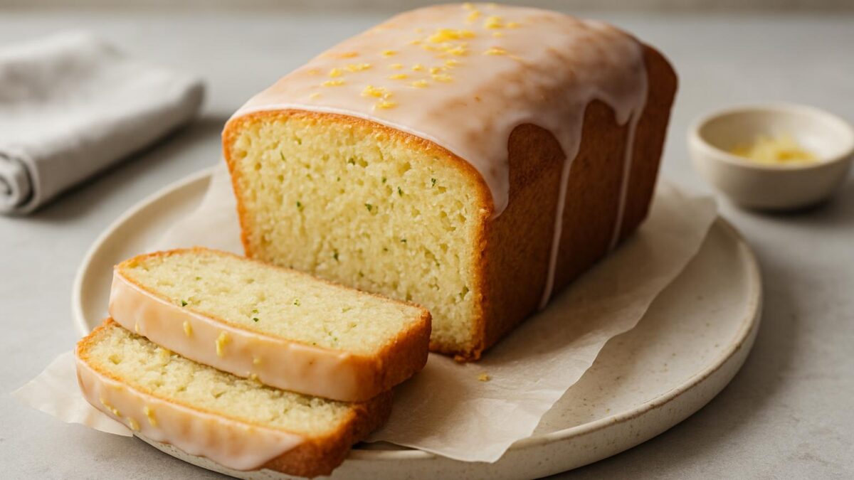 Zucchinibröd med citron den perfekta lunchen för lata helgbruncher
